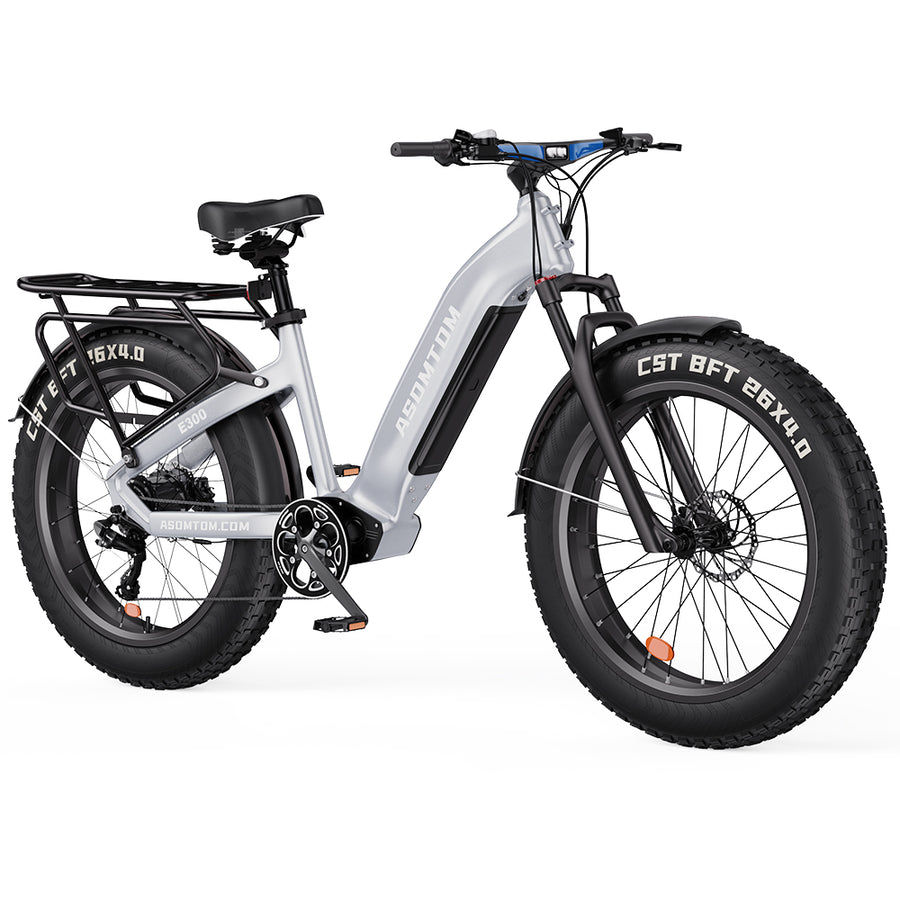 ASOMTOM E300 Pro: Upgraded Step-Through Electric Bike with Integrated ...